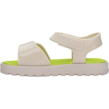Mini Melissa Mini Melissa Joy BB SANDAL BV322 BEIGE/GREEN