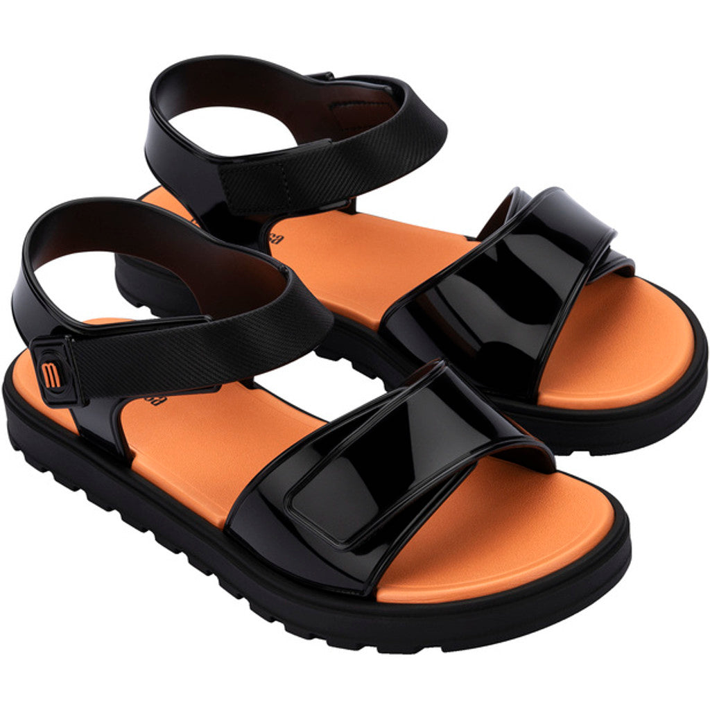 Mini Melissa Mini Melissa Joy INF SANDAL BV345 BLACK/ORANGE