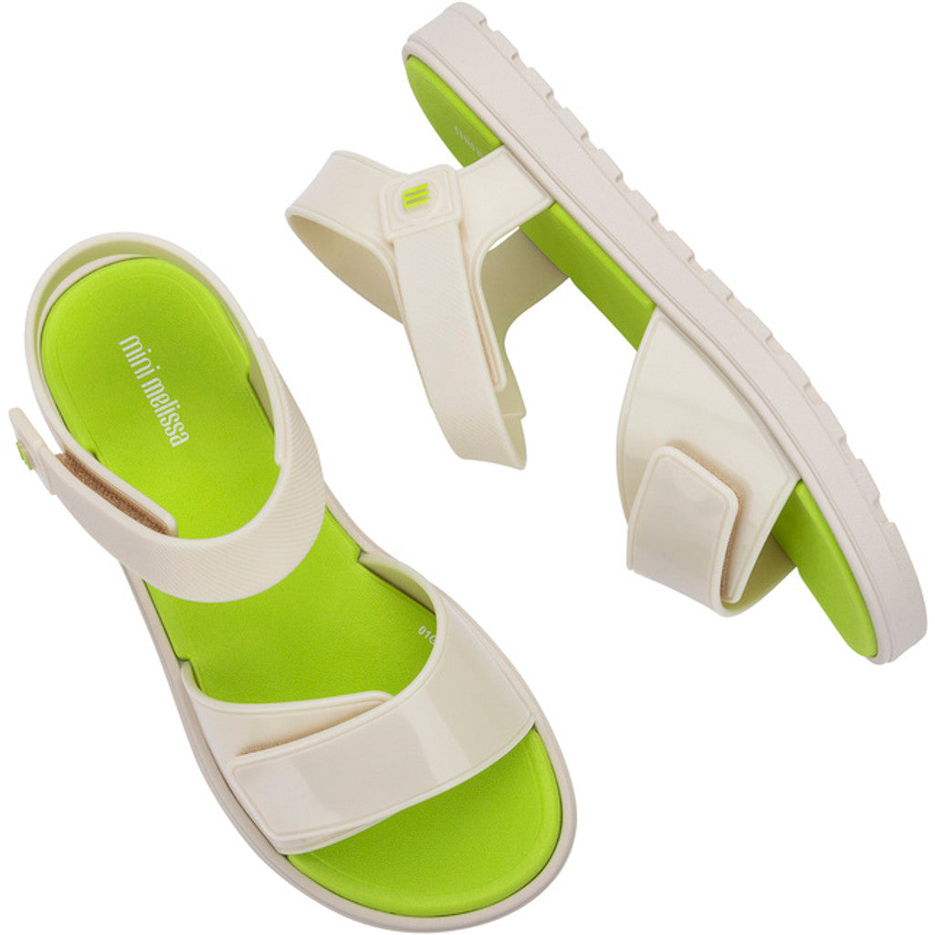 Mini Melissa Mini Melissa Joy INF SANDAL BV346 BEIGE/GREEN