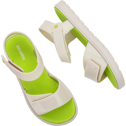 Mini Melissa Mini Melissa Joy INF SANDAL BV346 BEIGE/GREEN