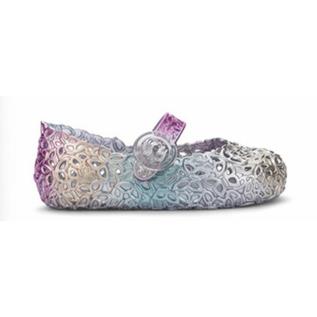 Mini Melissa Mini Melissa Pollen BB BALLERINA BX982 SILVER/GOLD/LILAC