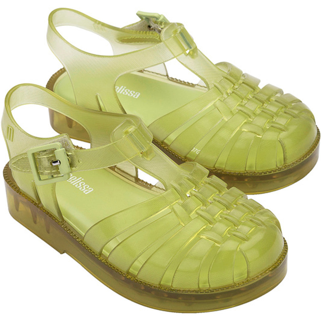 Mini Melissa Mini Melissa Possession Bb SANDAL BO072 TRANSP GREEN