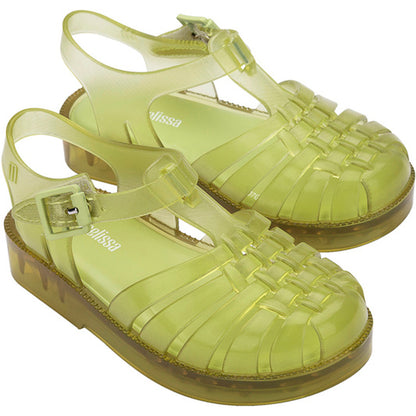 Mini Melissa Mini Melissa Possession Bb SANDAL BO072 TRANSP GREEN