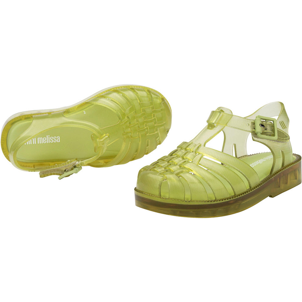 Mini Melissa Mini Melissa Possession Bb SANDAL BO072 TRANSP GREEN