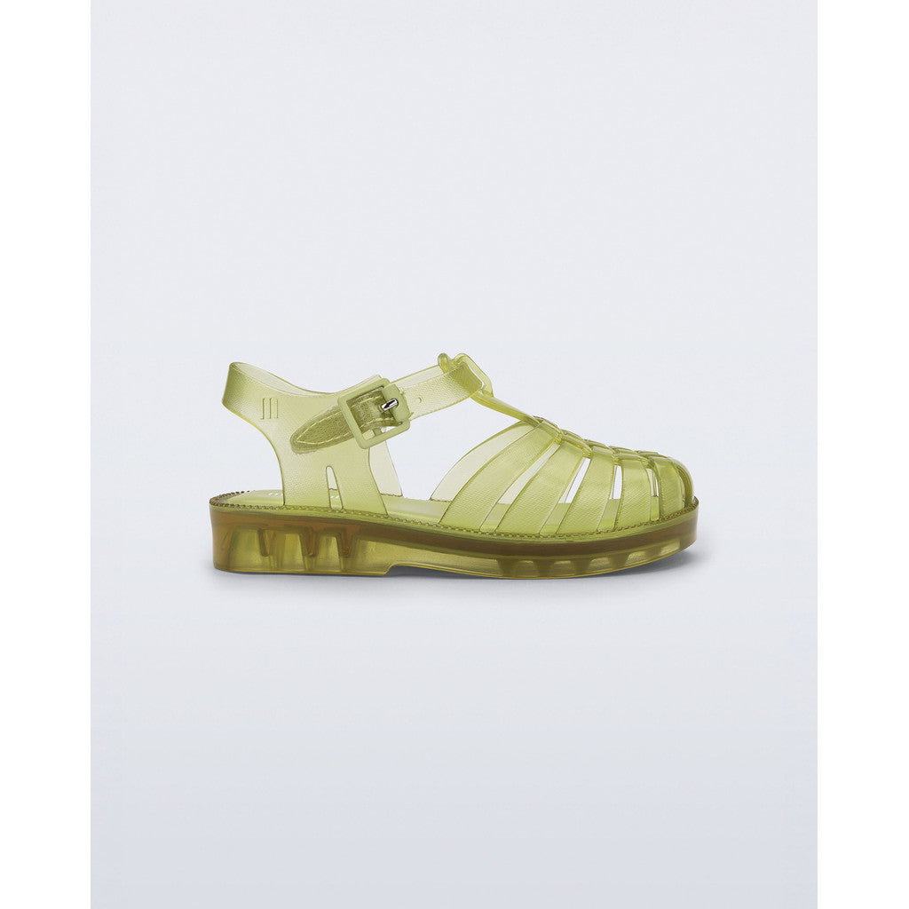 Mini Melissa Mini Melissa Possession Bb SANDAL BO072 TRANSP GREEN