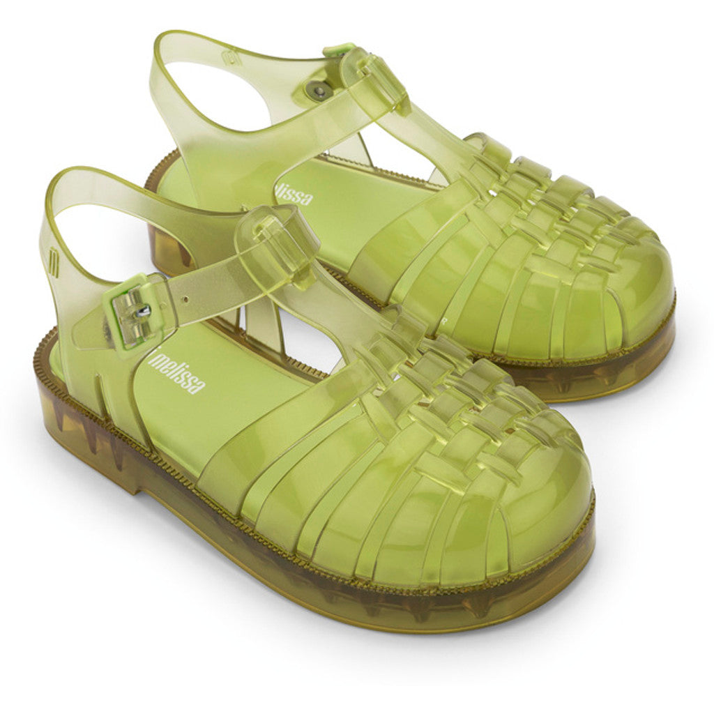 Mini Melissa Mini Melissa Possession Bb SANDAL BO072 TRANSP GREEN