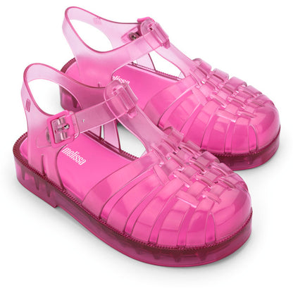 Mini Melissa Mini Melissa Possession Bb SANDAL BO073 MEDIUM TRANSPARENT PINK