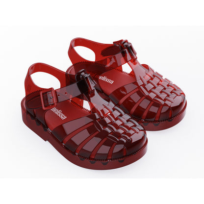 Mini Melissa Mini Melissa Possession Bb SANDAL BZ361 TRANSPARENT RED