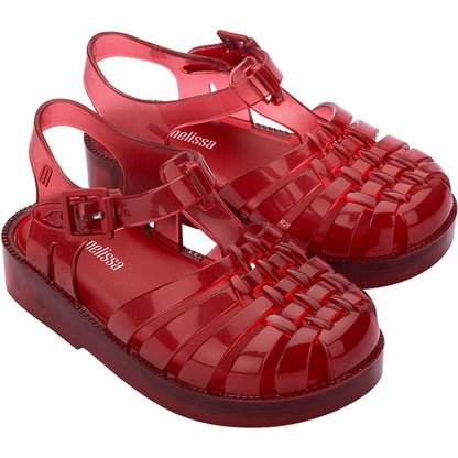 Mini Melissa Mini Melissa Possession Bb SANDAL BZ361 TRANSPARENT RED