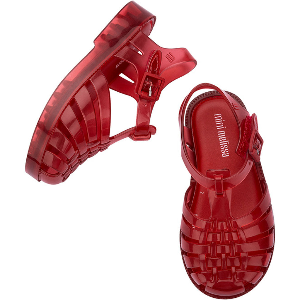 Mini Melissa Mini Melissa Possession Bb SANDAL BZ361 TRANSPARENT RED