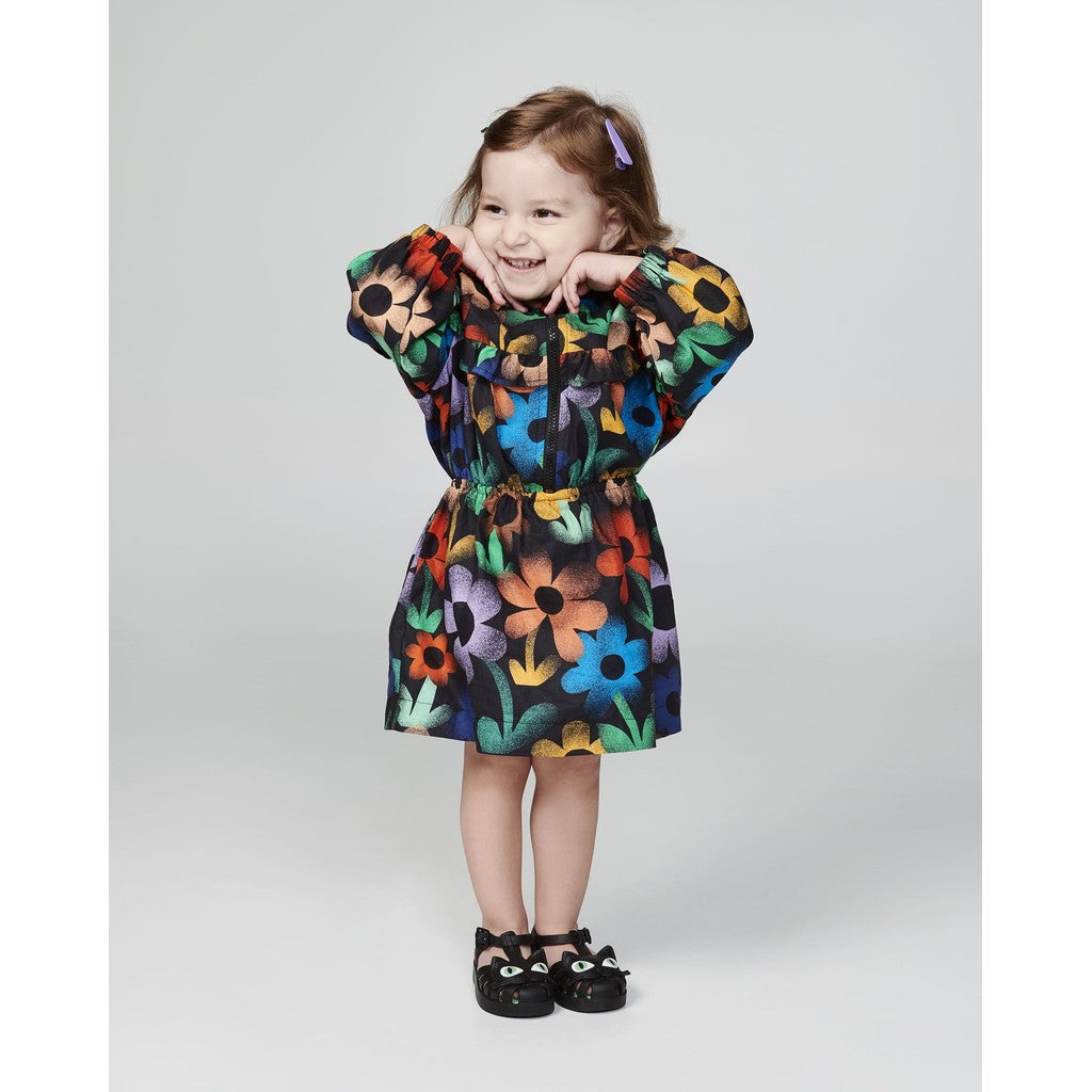 Mini Melissa Mini Melissa Possession Cat BB SANDAL BG204 BLACK/GREEN