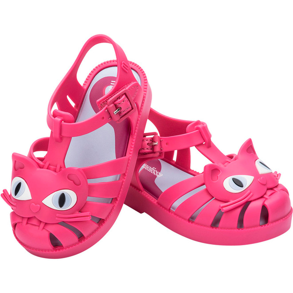 Mini Melissa Mini Melissa Possession Cat BB SANDAL BG213 PINK/BLUE