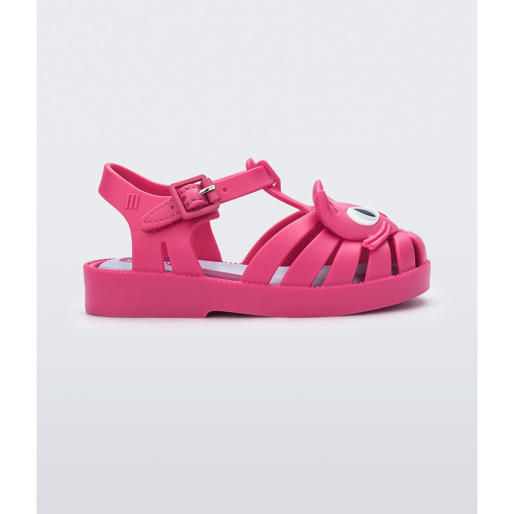 Mini Melissa Mini Melissa Possession Cat BB SANDAL BG213 PINK/BLUE
