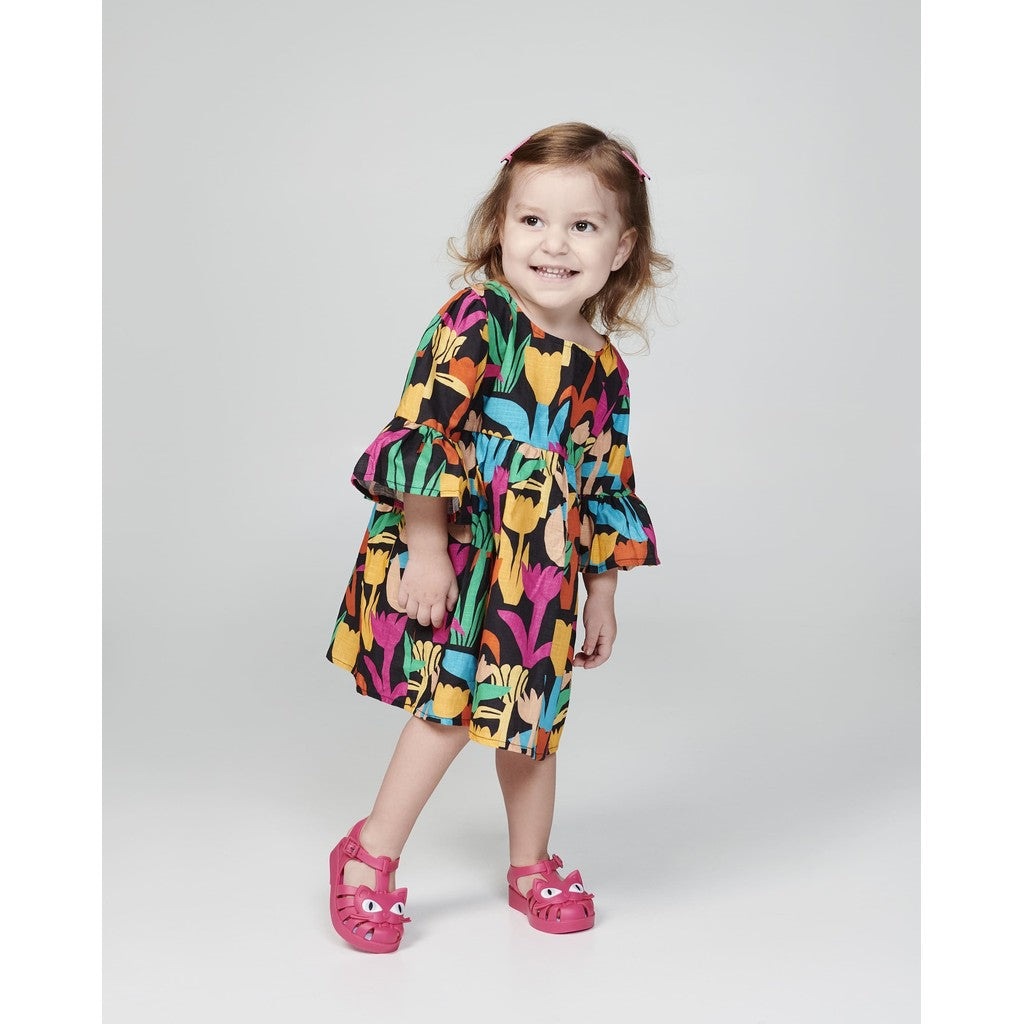 Mini Melissa Mini Melissa Possession Cat BB SANDAL BG213 PINK/BLUE