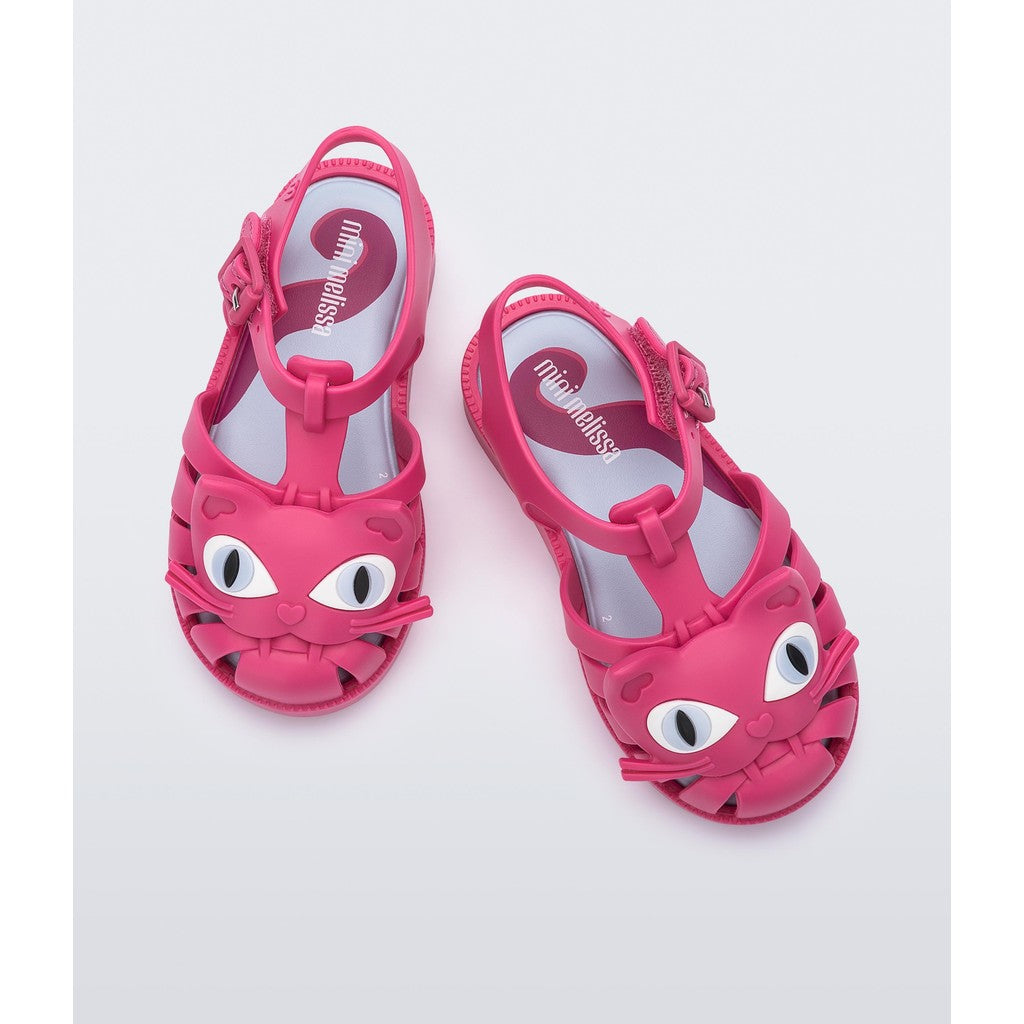 Mini Melissa Mini Melissa Possession Cat BB SANDAL BG213 PINK/BLUE