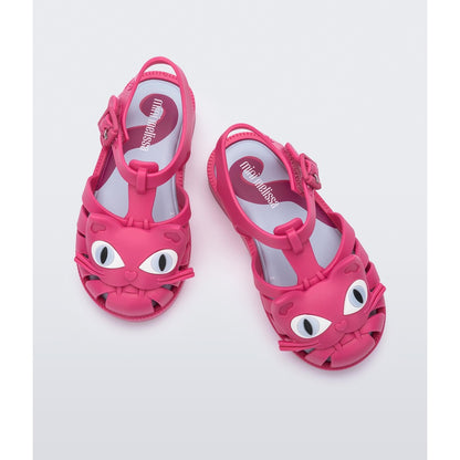 Mini Melissa Mini Melissa Possession Cat BB SANDAL BG213 PINK/BLUE