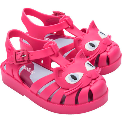 Mini Melissa Mini Melissa Possession Cat BB SANDAL BG213 PINK/BLUE