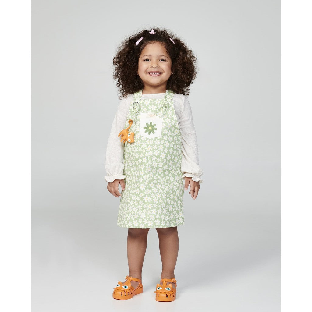 Mini Melissa Mini Melissa Possession Cat BB SANDAL BG214 ORANGE/BLUE