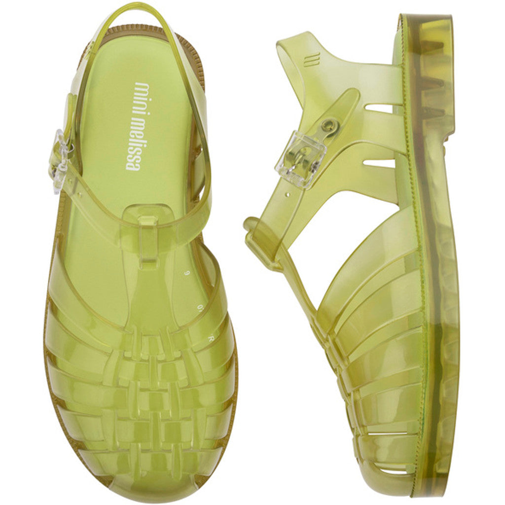 Mini Melissa Mini Melissa Possession Inf SANDAL BO064 TRANSP GREEN