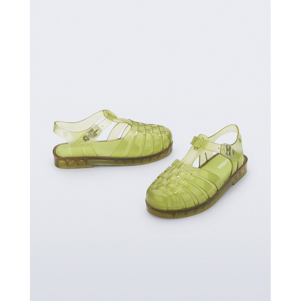 Mini Melissa Mini Melissa Possession Inf SANDAL BO064 TRANSP GREEN