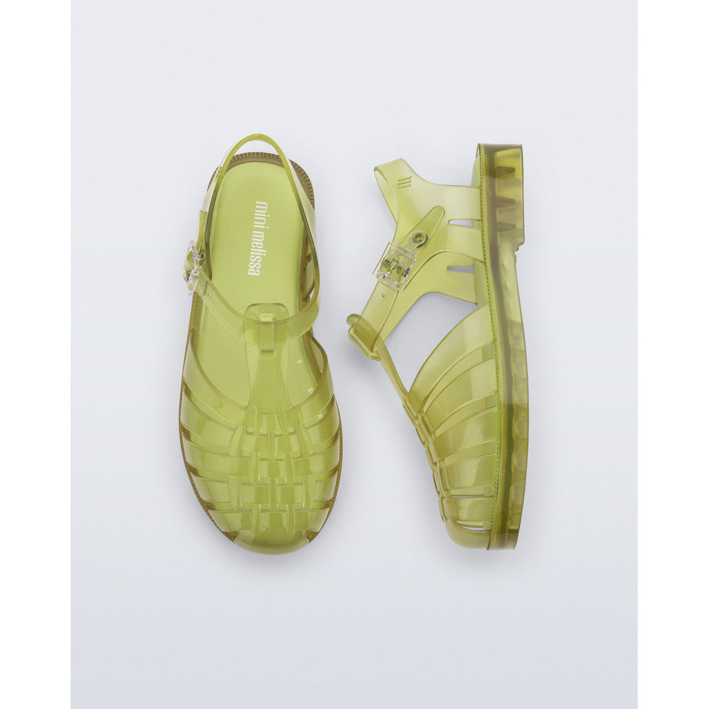 Mini Melissa Mini Melissa Possession Inf SANDAL BO064 TRANSP GREEN