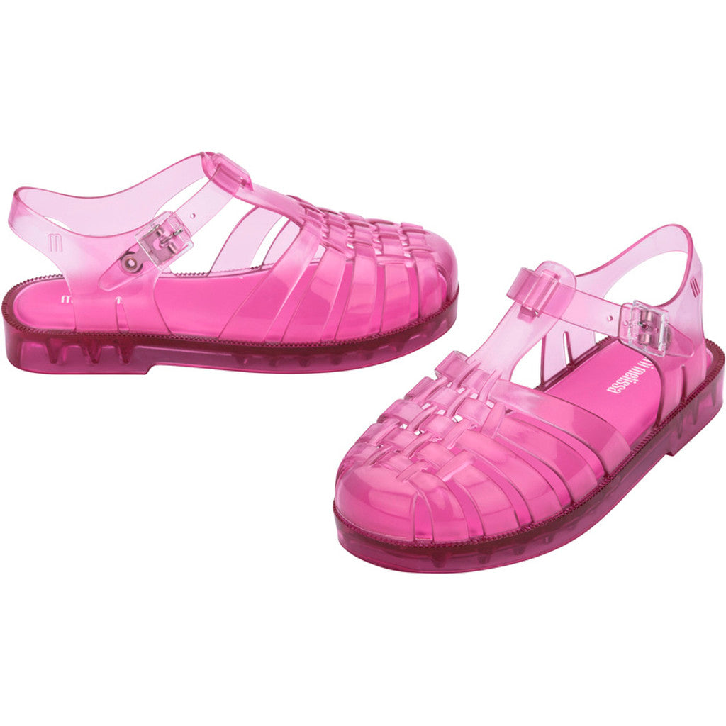 Mini Melissa Mini Melissa Possession Inf SANDAL BO069 MEDIUM TRANSPARENT PINK