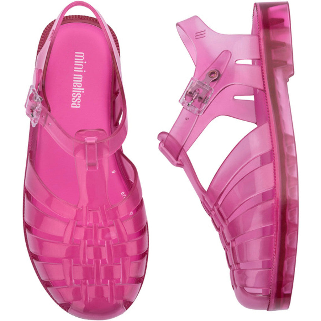 Mini Melissa Mini Melissa Possession Inf SANDAL BO069 MEDIUM TRANSPARENT PINK
