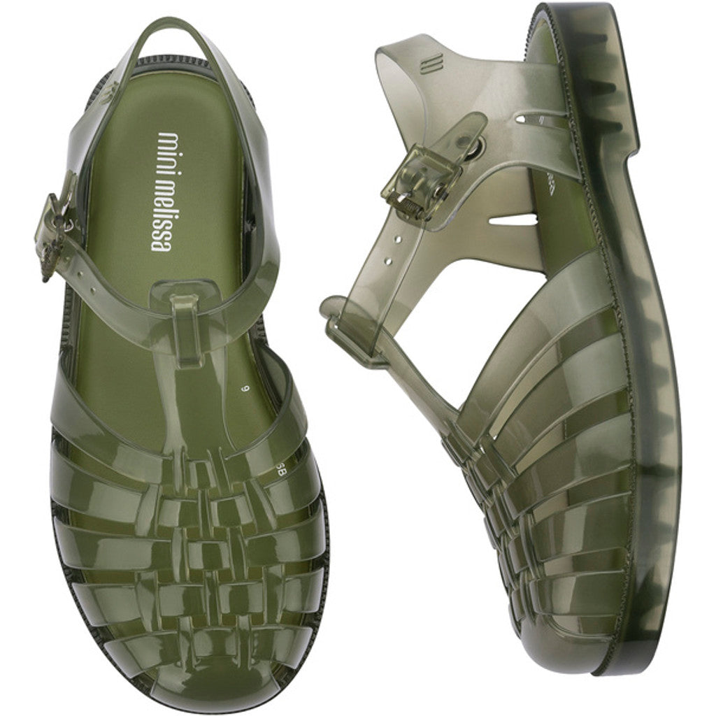 Mini Melissa Mini Melissa Possession Inf SANDAL BV912 TRANSP GREEN