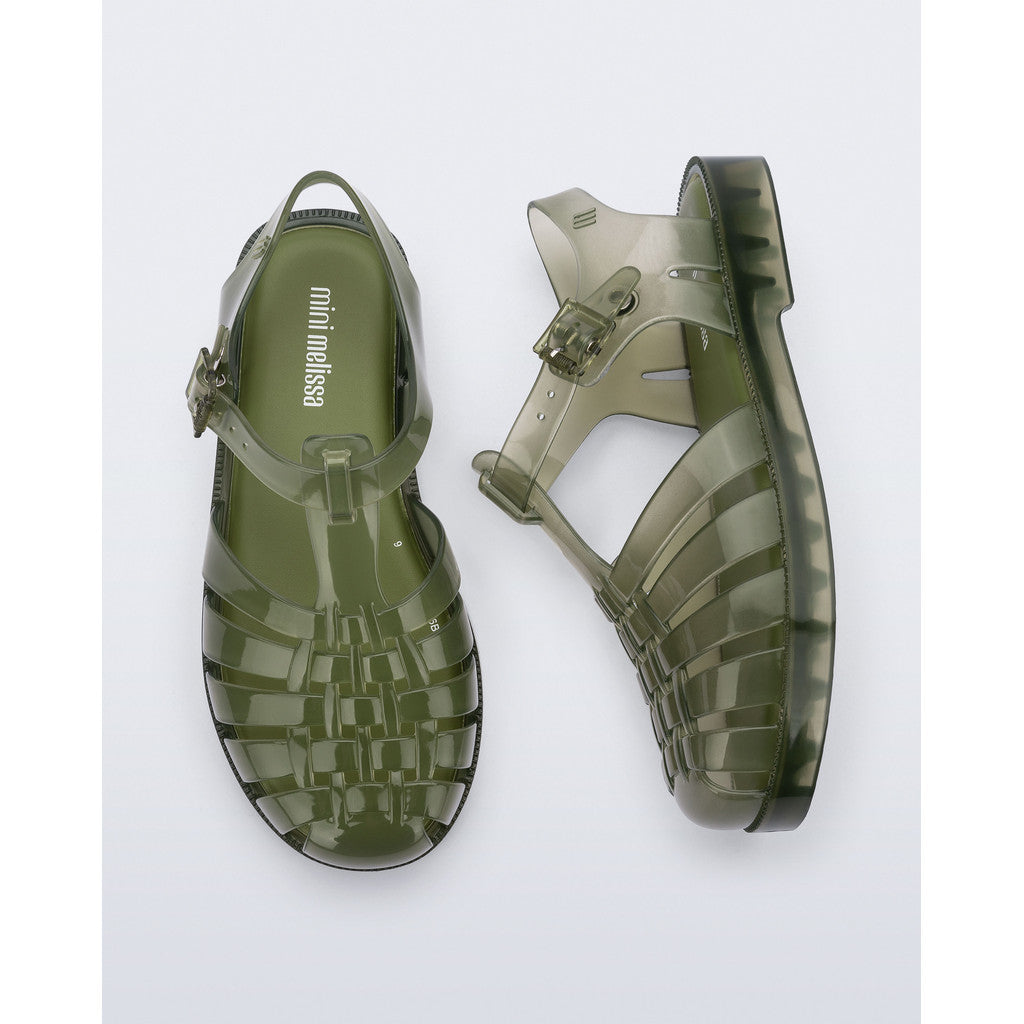 Mini Melissa Mini Melissa Possession Inf SANDAL BV912 TRANSP GREEN