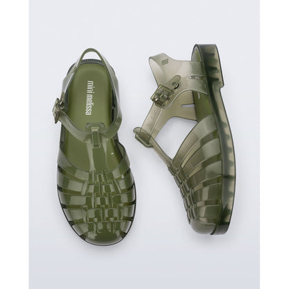 Mini Melissa Mini Melissa Possession Inf SANDAL BV912 TRANSP GREEN