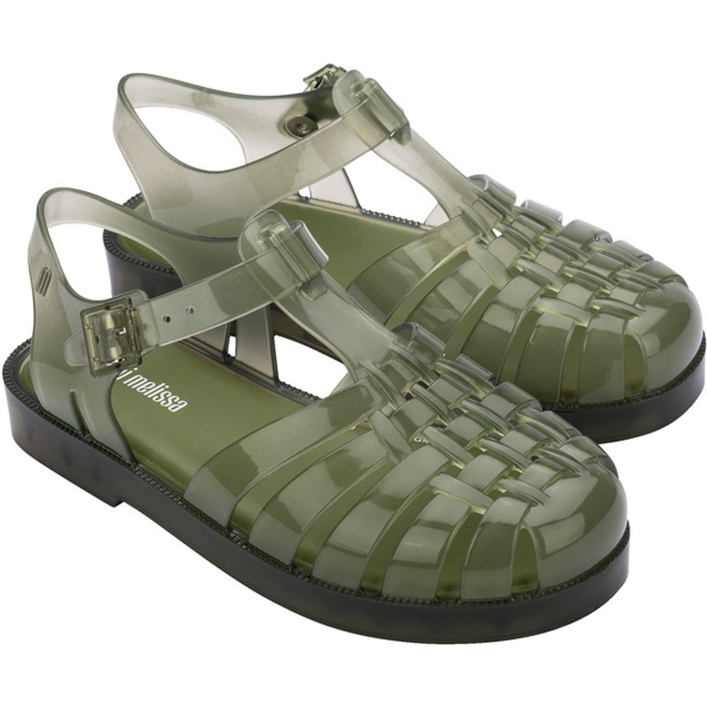 Mini Melissa Mini Melissa Possession Inf SANDAL BV912 TRANSP GREEN