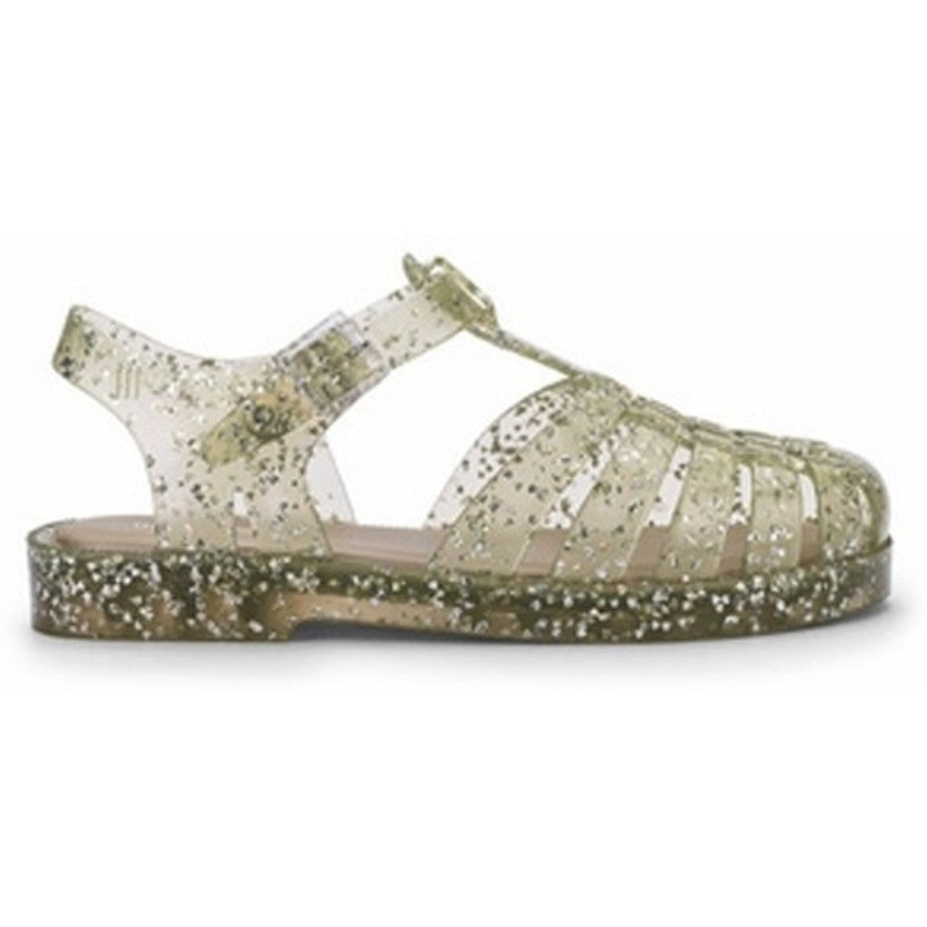 Mini Melissa Mini Melissa Possession Shiny Elements II INF SANDAL BW179 GLITTER YELLOW