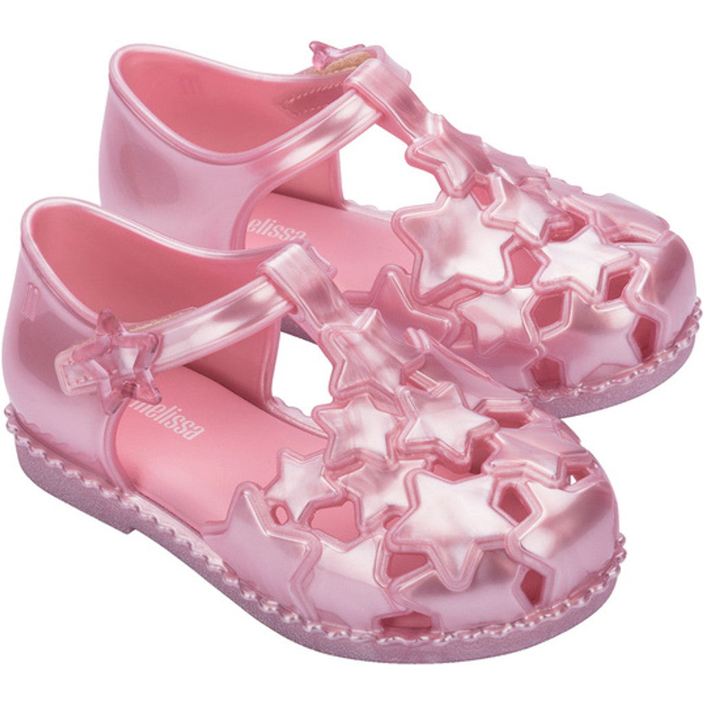 Mini Melissa Mini Melissa Starry BB SANDAL BV565 PEARLY PINK