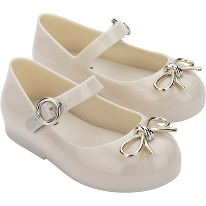 Mini Melissa Mini Melissa Sweet Love Chrome Bb BALLERINA BU063 BEIGE/GOLD