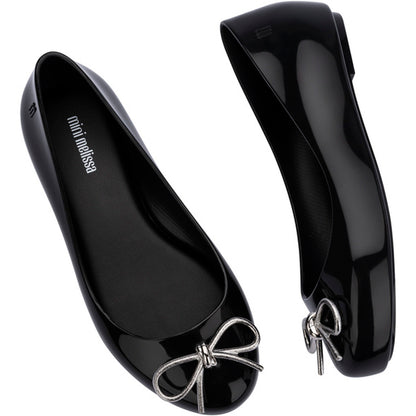 Mini Melissa Mini Melissa Sweet Love Chrome Inf BALLERINA BU059 BLACK/ONIX