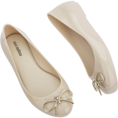 Mini Melissa Mini Melissa Sweet Love Chrome Inf BALLERINA BU060 BEIGE/GOLD