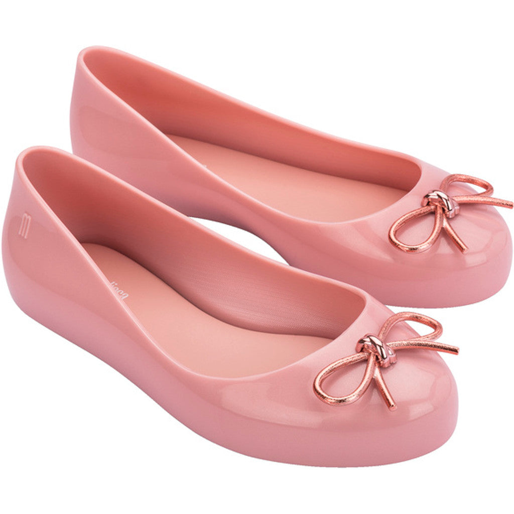 Mini Melissa Mini Melissa Sweet Love Chrome Inf BALLERINA BU061 METALLIC PINK