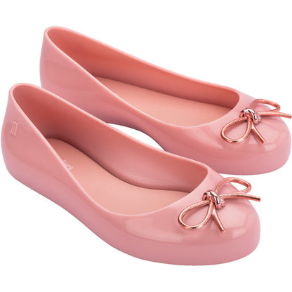 Mini Melissa Mini Melissa Sweet Love Chrome Inf BALLERINA BU061 METALLIC PINK