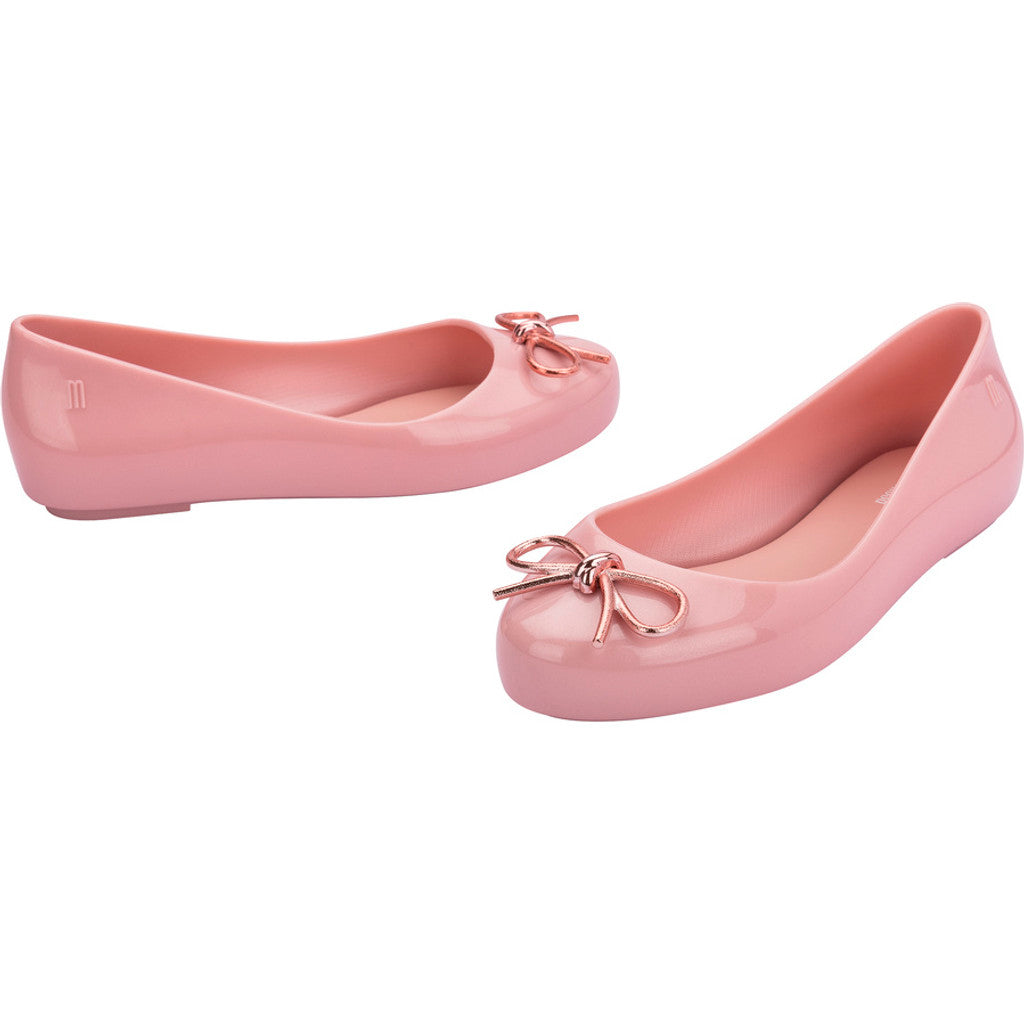 Mini Melissa Mini Melissa Sweet Love Chrome Inf BALLERINA BU061 METALLIC PINK