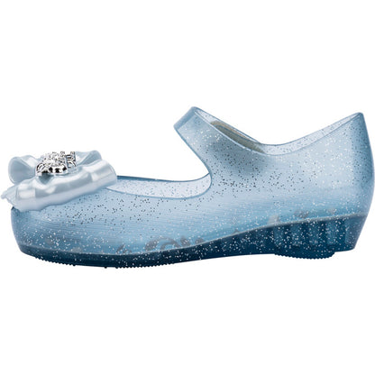 Mini Melissa Mini Melissa Ultragirl Princess I Bb BALLERINA BW768 GLITTER BLUE