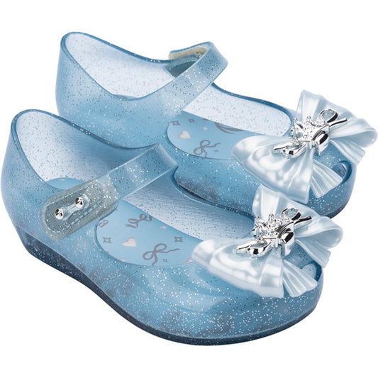 Mini Melissa Mini Melissa Ultragirl Princess I Bb BALLERINA BW768 GLITTER BLUE