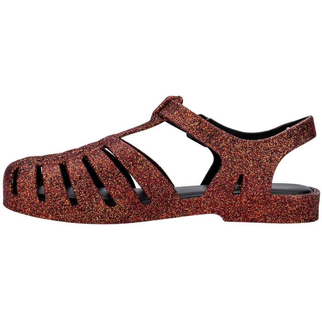 Melissa Possession Glitter SANDAL BE876 BLACK BRONZE GLITTER