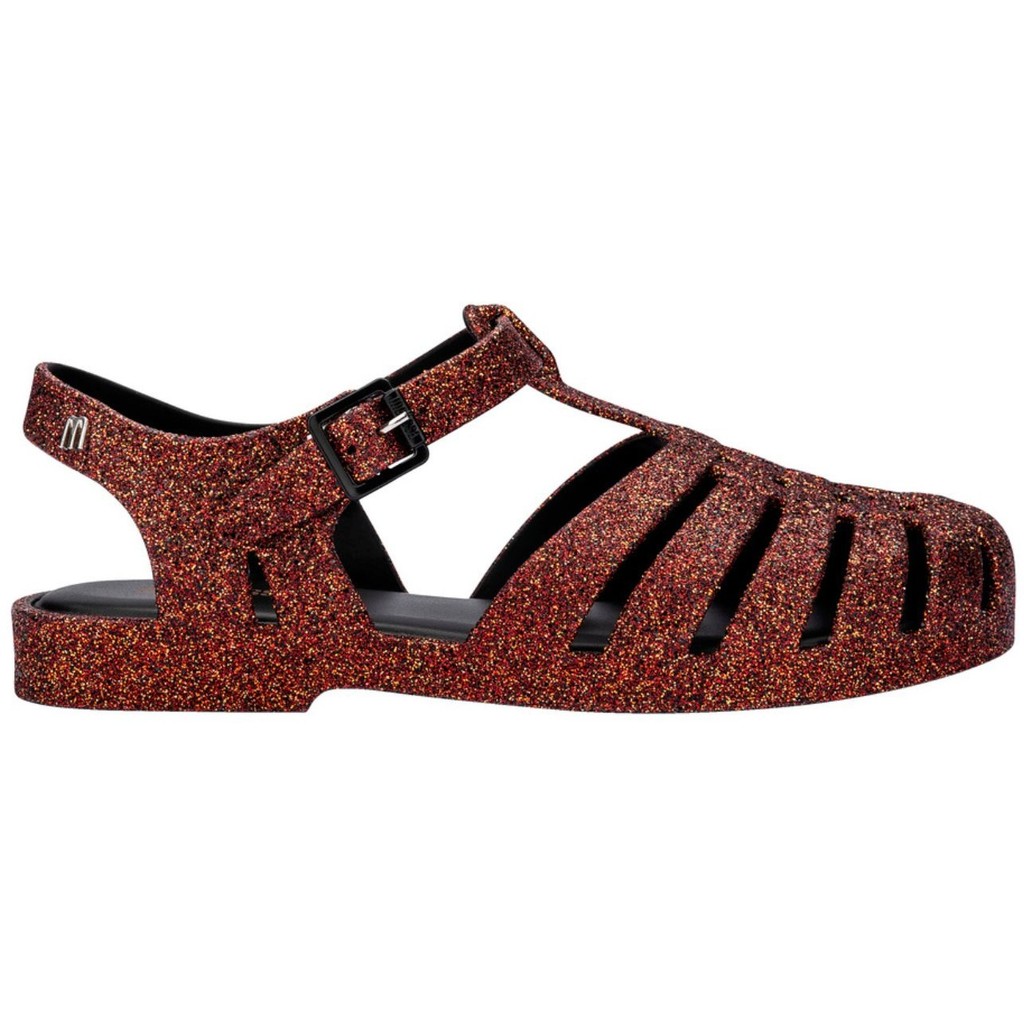 Melissa Possession Glitter SANDAL BE876 BLACK BRONZE GLITTER