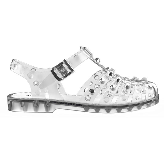 Melissa MELISSA POSSESSION STUDS AD SANDAL BC332 CLEAR/SILVER