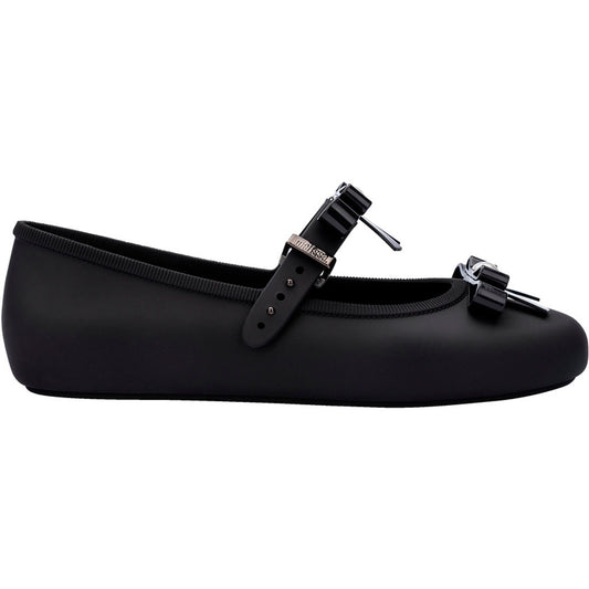 Melissa Soft Ballerina Bow BALLERINA BE619 BLACK