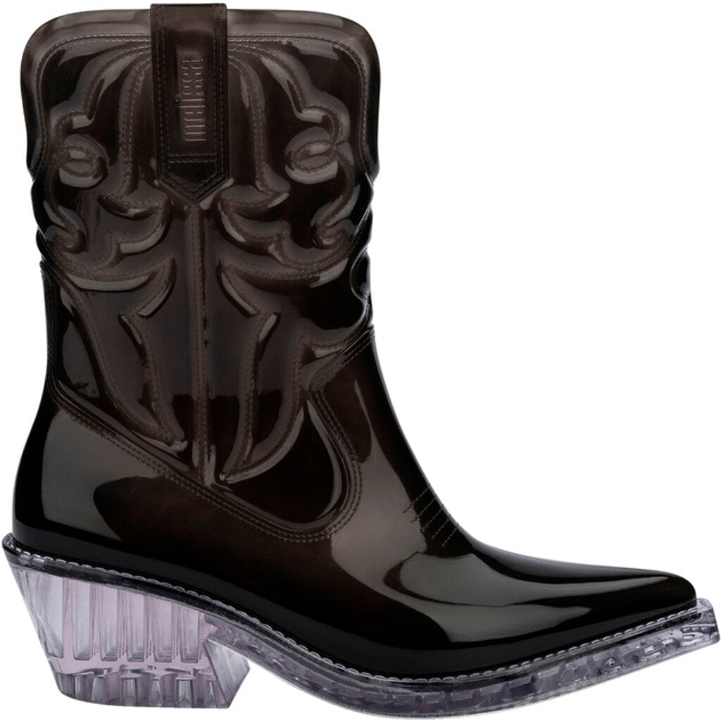Melissa MELISSA TEXAS AD BOOT AW781 BLACK TRANSPARENT/GLASS