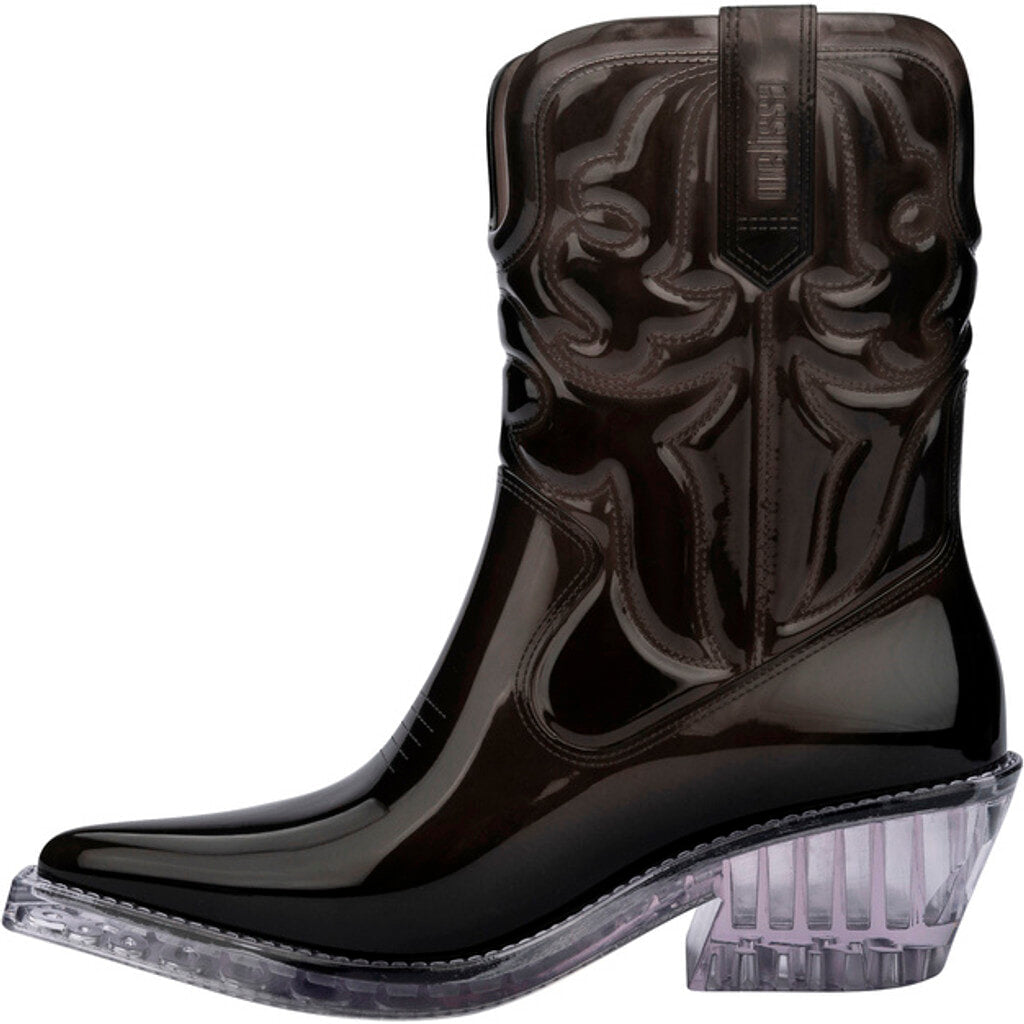 Melissa MELISSA TEXAS AD BOOT AW781 BLACK TRANSPARENT/GLASS