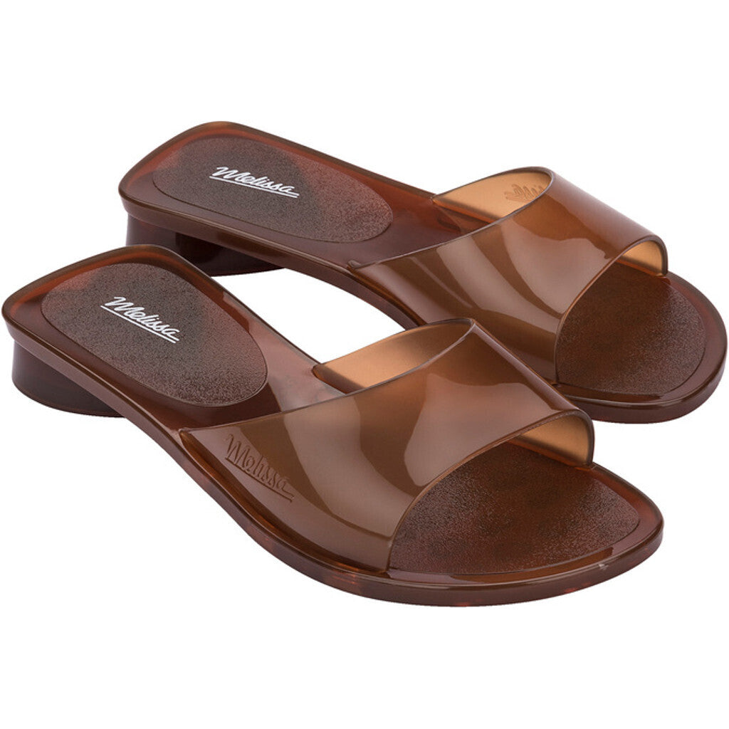 Melissa The real Jelly Kim SLIDE AK607 TAN/BROWN